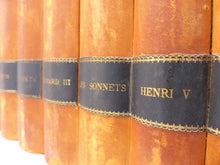 Load image into Gallery viewer, 1930'S Antique French Faux Books Leather Wood Decoration Fake - Shakespeare - #1