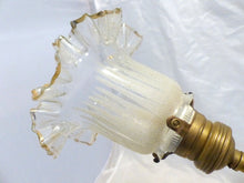 Load image into Gallery viewer, Antique PAIR French Gilded Bronze Wall Light Sconce Chimera 2x Rare Shades
