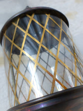 Load image into Gallery viewer, Antique Empire Style French Pair Brass Torch Wall Lights sconce Glass Lamp 1930