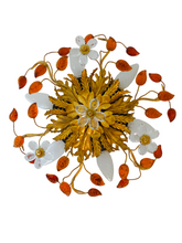 Load image into Gallery viewer, BANCI Mid Century Flowers Glass Murano Wall Light Ceiling Chandelier BAGUES #1
