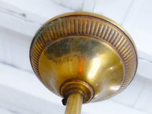 Load image into Gallery viewer, 1950 Vintage French 3 Swans Arms Ormolu Bronze Brass Chandelier Ceiling Empire
