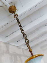Load image into Gallery viewer, SEVRES French Mid-Century Bronze 9 Fires Chandelier Gilded Porcelain - Louis XV