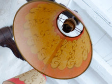 Load image into Gallery viewer, Pair Vintage French Carved Wood Gothic Chimera Wall Light Sconce Gargoye Shades