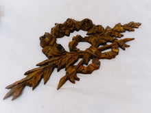 Load image into Gallery viewer, 19TH XL large Antique French Gilded Bronze Pediment Hardware Furniture Salvage x