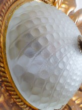 Load image into Gallery viewer, 22" Large Mid Century Gilded Foliage Wall Light Ceiling Sunburst BANCI Style
