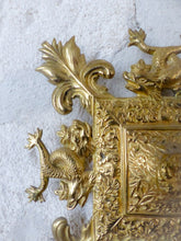 Load image into Gallery viewer, Antique FRENCH Pair Gilded Bronze Wall Light Sconce Candlestick 19TH Dolphins