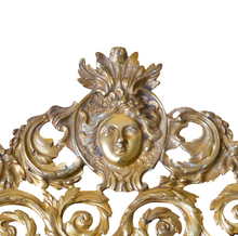 Load image into Gallery viewer, Large Antique 1880 French Bronze Mirror Rare Mascaron & Lion Head