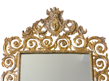 Load image into Gallery viewer, Large Antique 1880 French Bronze Mirror Rare Mascaron & Lion Head