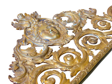 Load image into Gallery viewer, Large Antique 1880 French Bronze Mirror Rare Mascaron & Lion Head