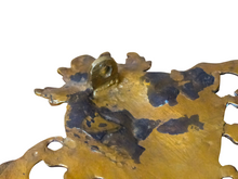 Load image into Gallery viewer, Large Antique 1880 French Bronze Mirror Rare Mascaron & Lion Head