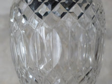 Load image into Gallery viewer, Gorgeous Small French Hall Lantern 1950 Chandelier Ceiling Gilded Cut Crystal