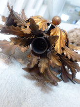 Load image into Gallery viewer, BANCI Mid Century Murano Ceiling Wall Light Gilded Tole Chandelier BAGUES Style*