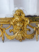 Load image into Gallery viewer, Gorgeous Large Antique 1880 French Bronze Mirror Rare Angel & Mascaron Heads