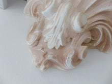 Load image into Gallery viewer, 1980 Gorgeous Vintage PAIR Wall Light Plaster Sconce Shell Classic Antique style