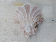 Load image into Gallery viewer, 1980 Gorgeous Vintage PAIR Wall Light Plaster Sconce Shell Classic Antique style