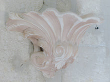 Load image into Gallery viewer, 1980 Gorgeous Vintage PAIR Wall Light Plaster Sconce Shell Classic Antique style