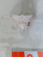 Load image into Gallery viewer, 1980 Gorgeous Vintage PAIR Wall Light Plaster Sconce Shell Classic Antique style