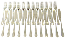 Load image into Gallery viewer, CHRISTOFLE BOREAL Fish Set for 12 people fish Service Couverts à poisson 24pcs
