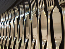 Load image into Gallery viewer, CHRISTOFLE BOREAL Fish Set for 12 people fish Service Couverts à poisson 24pcs
