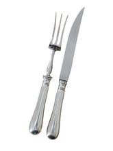 Load image into Gallery viewer, CHRISTOFLE Silverplated Antique Carving set Service à Découper Serving Pieces
