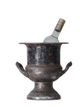 Load image into Gallery viewer, 1900 Large Charming Antique French Silverplated Champagne Ice Wine Bucket Handle