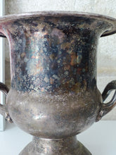 Load image into Gallery viewer, 1900 Large Charming Antique French Silverplated Champagne Ice Wine Bucket Handle