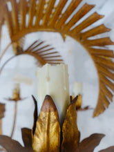 Load image into Gallery viewer, HANS KOGL Rare Palm Ceiling 70's Hollywood Regency Mid Century JANSEN Chandelier