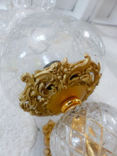 Load image into Gallery viewer, Large Vintage French Bronze Rococo 20TH Wall Light Sconce LouisXV Carved Crystal