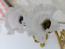 Load image into Gallery viewer, Antique PAIR French Gilt Bronze Brass Wall Light Sconce Rare Shade 19TH Rare