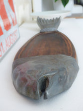 Load image into Gallery viewer, 20th Century Salmon Fish Metal & Wood Tray Plate Platter, Vintage 1970s, DESKA
