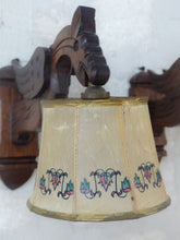 Load image into Gallery viewer, Vintage PAIR French Carved Wood Gothic Chimera Wall Light Sconce Gargoye Shades