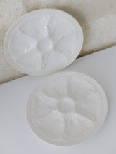Load image into Gallery viewer, 1960 French Vintage GIEN Majolica Cream Oyster Artichoke Plates 12x available