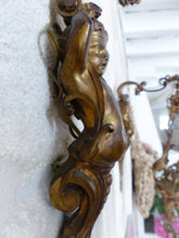 Load image into Gallery viewer, Large Antique PAIR French Wall Light Sconce RARE 2 Cherubs Angels Bronze 4 fires
