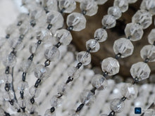Load image into Gallery viewer, Gorgeous Antique French Basket Chandelier Ceiling Bronze Beads Prisms 1900 LXVI