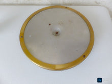 Load image into Gallery viewer, Gorgeous Vintage French Empire Ceiling D: 10" Gilded Bronze Brass & Glass 1960s