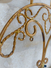Load image into Gallery viewer, 19TH Gorgeous Antique Pair French Church Candlestick gilded Brass & Alabaster