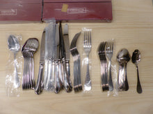 Load image into Gallery viewer, CHRISTOFLE BERRY Stainless Table set 12 Place settings CAPRICORNE New & Mint