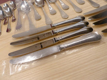 Load image into Gallery viewer, CHRISTOFLE BERRY Stainless Table set 12 Place settings CAPRICORNE New & Mint