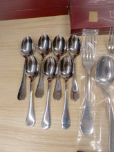 Load image into Gallery viewer, CHRISTOFLE BERRY Stainless Table set 12 Place settings CAPRICORNE New & Mint
