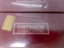 Load image into Gallery viewer, CHRISTOFLE BERRY Stainless Table set 12 Place settings CAPRICORNE New & Mint