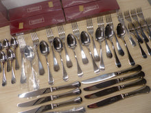 Load image into Gallery viewer, CHRISTOFLE BERRY Stainless Table set 12 Place settings CAPRICORNE New & Mint