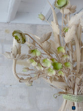 Load image into Gallery viewer, Charming Florentine Chandelier Tole Painted Metal Flowers 70's Italian Ceiling