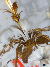 Load image into Gallery viewer, MASCA Vintage Florentine Ceiling Hollywood Regency Mid Century Chandelier 1970's