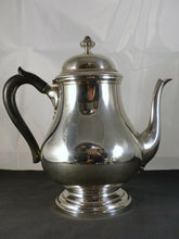 Load image into Gallery viewer, Perles Vintage Coffee Tea set 3 pieces French Hallmarks Silverplated Pearls MINT
