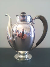 Load image into Gallery viewer, GALLIA Christofle AntiqueFrench coffee tea set / 3 pieces silverplated 1900

