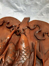 Load image into Gallery viewer, Gorgeous Pair Antique French Hand Carved Wood Doors Panels Salvage 19TH Hunting