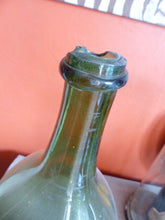 Load image into Gallery viewer, HUGE Antique french wine bottle hand blown glass 1880 demiJohn Dame Jeanne 23" 3