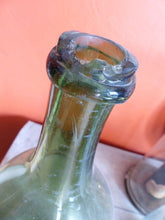 Load image into Gallery viewer, HUGE Antique french wine bottle hand blown glass 1880 demiJohn Dame Jeanne 23" 3