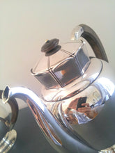 Load image into Gallery viewer, GALLIA Christofle AntiqueFrench coffee tea set / 3 pieces silverplated 1900
