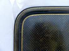 Load image into Gallery viewer, HUGE 29" Antique 19th C French Empire Painted Tole Metal Toleware Rectangul Tray